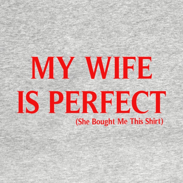 My Wife is Perfect She Bought Me This, Funny Husband,  Husband gift, gift for husband, Husband Gift, Fathers Day Gift, funny by ArkiLart Design